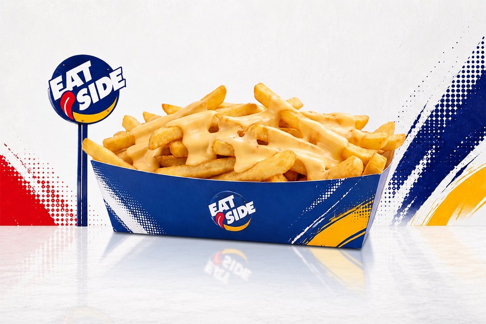 Frites fromagère