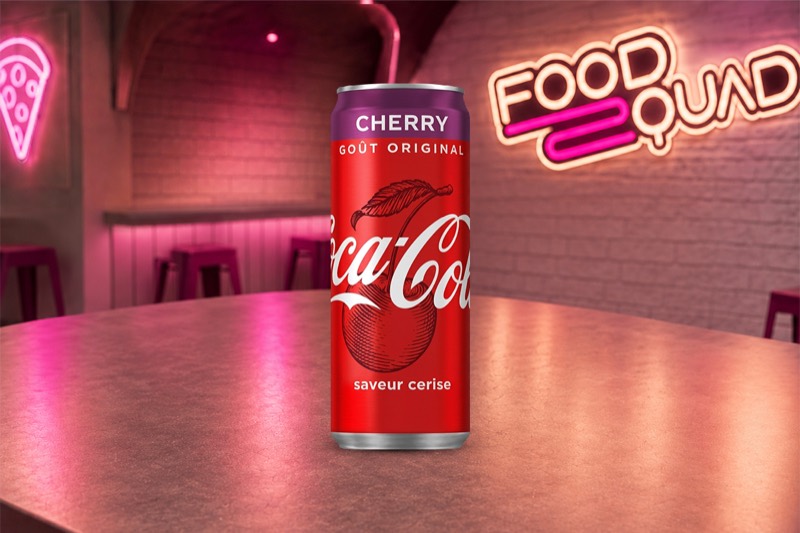 Squad Cola Cherry 33 cl