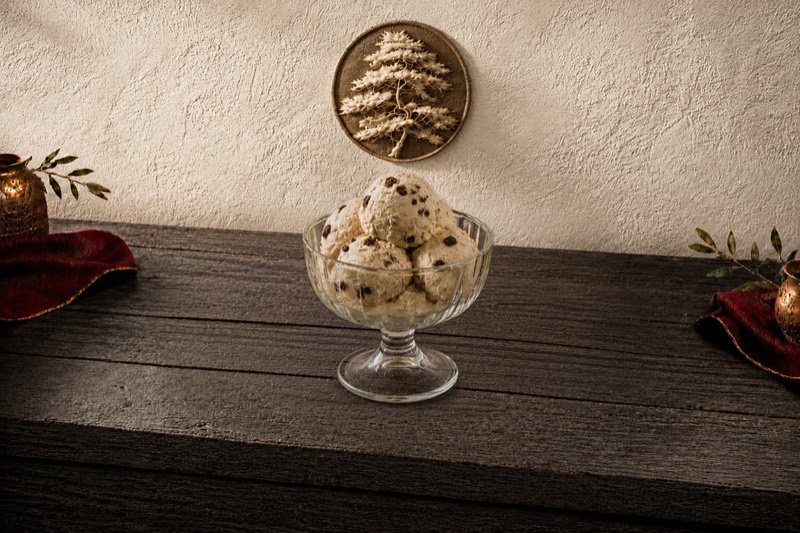 Coupe Sultan glace rhum-raisin