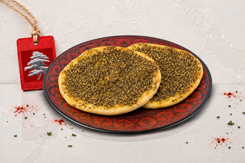 Manakish zaatar