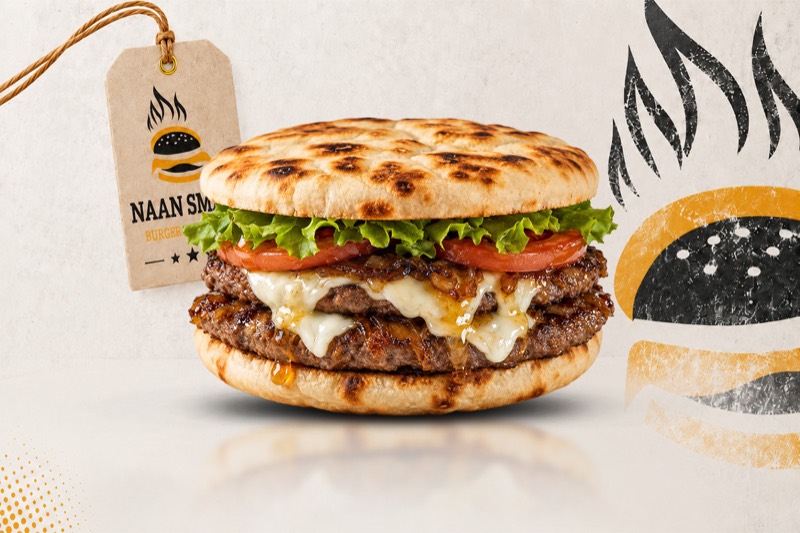Chèvre miel naan