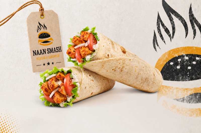 Wrap tikka