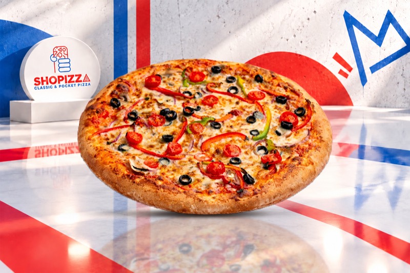 Pizza veggie